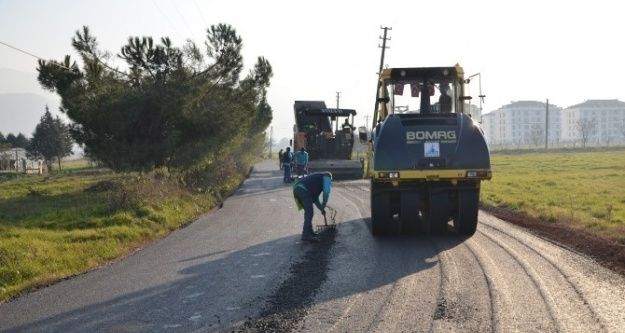 Arslanbey Mahallesi'nde Asfalt Çalışması