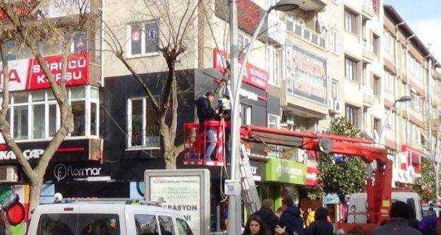 Kafeler Sokağına Güvenlik Kamerası Takıldı