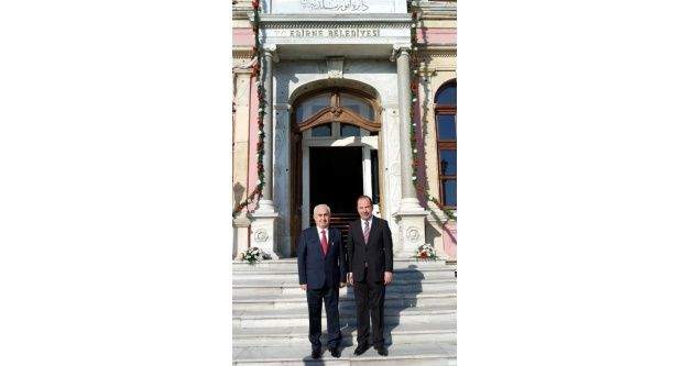 Vali Şahin'den Başkan Gürkan'a Veda Ziyareti