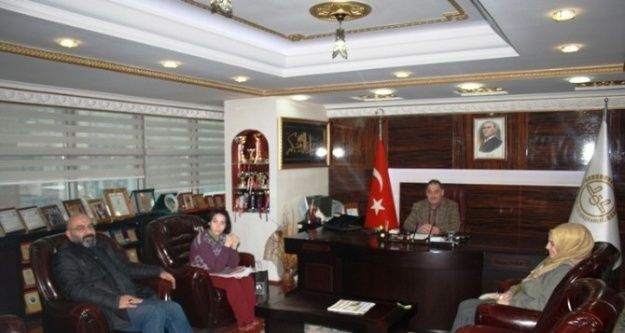 Çavuşoğlu'ndan Müftü Emen'e Ziyaret