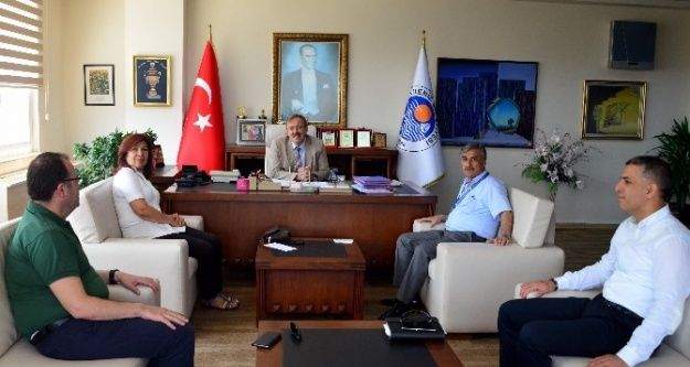 MTSO Sigortacılık Meslek Komitesinden, Eş Başkan Türk'e Ziyaret
