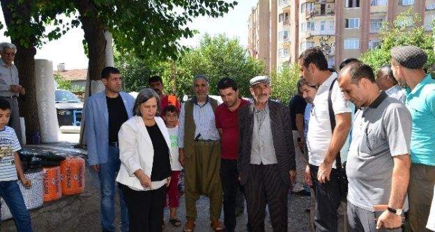 Kışanak'tan önce denetim sonra esnaf ziyareti