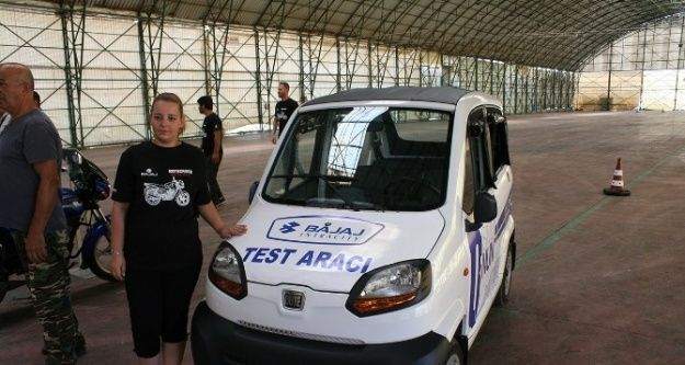 Bajaj motomobili Mudanya'da test edildi