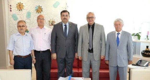 Kırkağaç'tan Başkan Ergün'e ziyaret