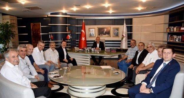 MÜSİAD yönetiminden başkana ziyaret