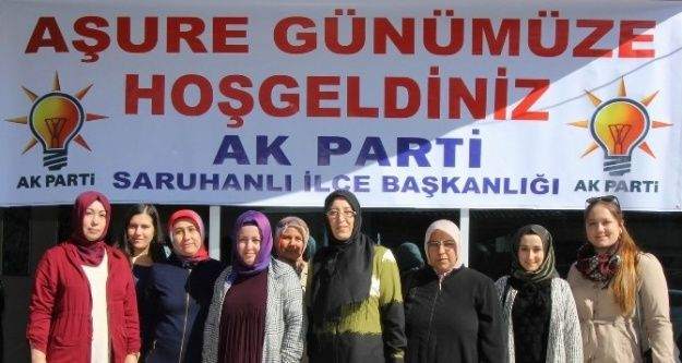 AK Parti Saruhanlı Teşkilatı'ndan aşure hayrı