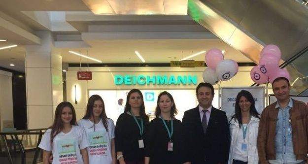 Biga'da organ bağışı standı açıldı