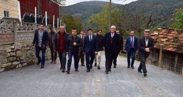 Çarşamba'nın en uzak mahallesine beton yol
