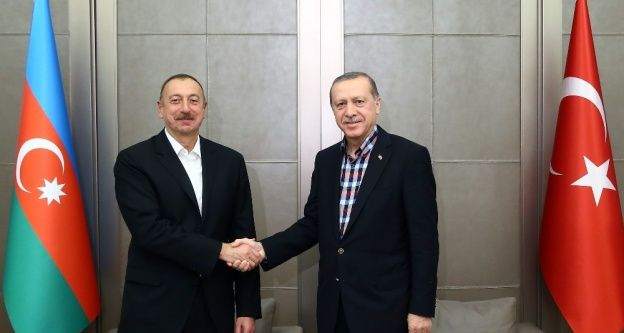 Cumhurbaşkanı Erdoğan, gardaş Aliyev'le görüştü