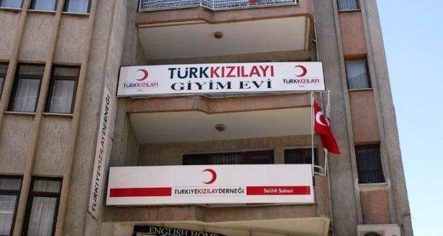 Kızılay giyimevi yeni yerinde