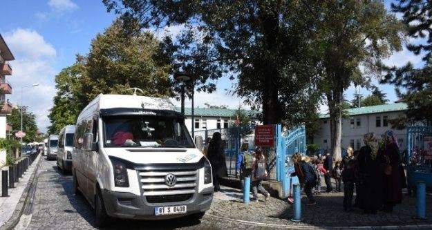 Okul servis araçları denetleniyor