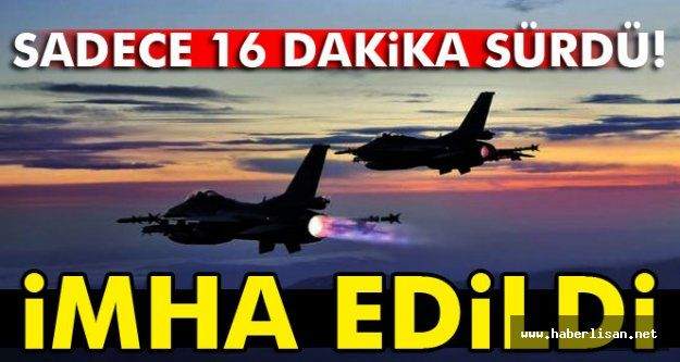 Sadece 16 Dakika Sürdü !