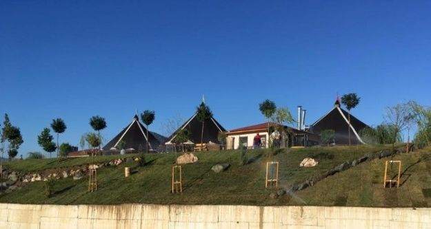 Vezirhan beldesinde peyzaj çalışmaları