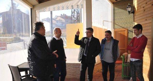 Başkan Yardımcısı Avcıoğlu seyir terasını ziyaret etti