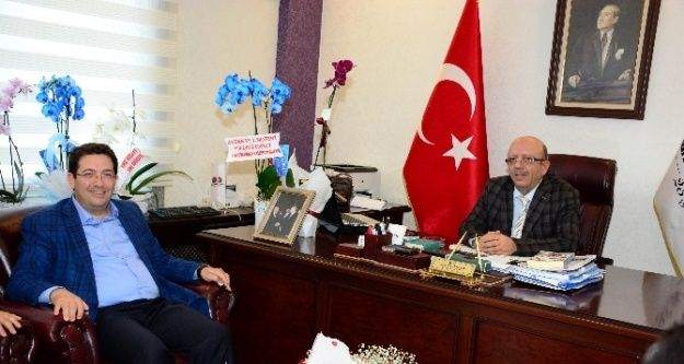Başkan Yazgı baro yönetimini ziyaret etti