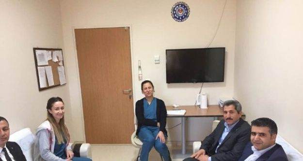 Sağlık-Sen yönetimi sağlık çalışanlarıyla bir araya geldi