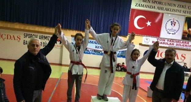 Çanakkaleli taekwondocular parmak ısırttı