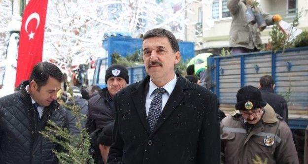 Yeni yıla girerken başlatılan 'ağaç kesme fidan dik' kampanyası sürüyor