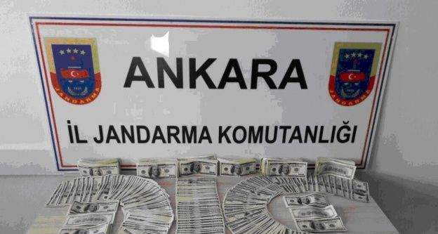 Ankara'da sahte 137 bin dolar ele geçirildi