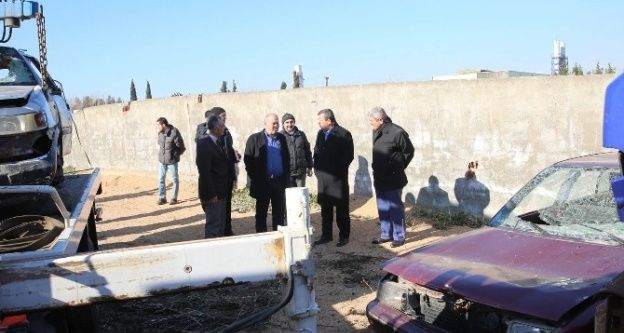 Başkan Karabacak, katı atık tesislerini ziyaret etti