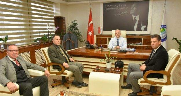 Başkan Kayda'ya taziye ziyareti