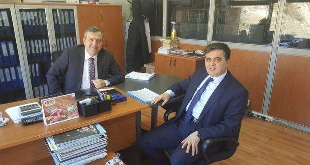 Başkan Yalçın'ın istişare ziyareti