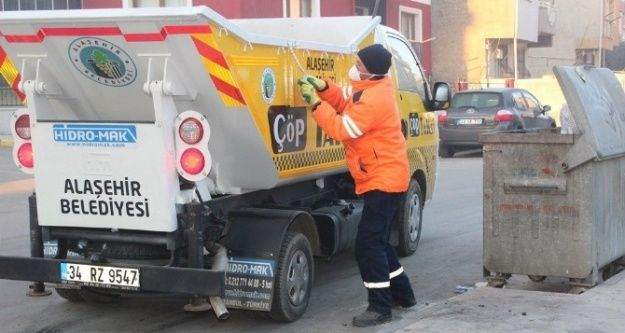 'Çöp Taksi' Alaşehir'de hizmete girdi