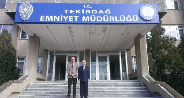 İl Müftüsü İpek'ten Emniyet Müdürü Aydın'a ziyaret