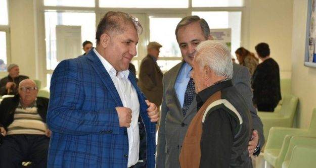 Kaymakamdan huzurevi sakinlerine ziyaret
