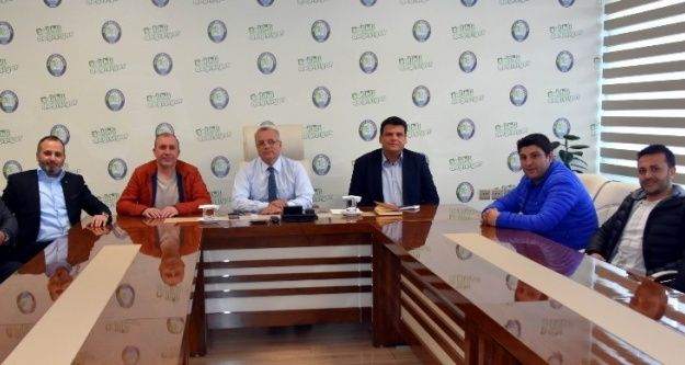 Kocaçeşmespor'dan Başkan Kayda'ya ziyaret