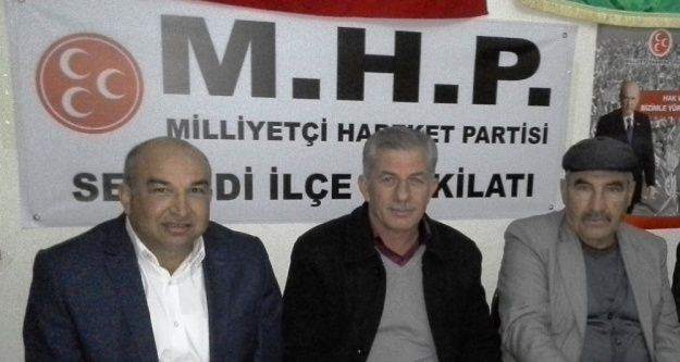 Selendi AK Parti'den MHP teşkilatına ziyaret