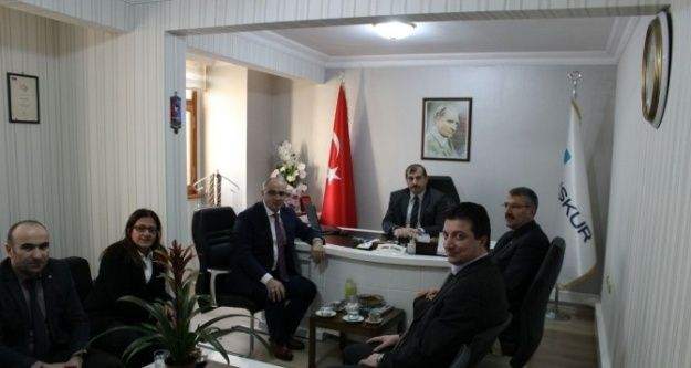 Yıldırımhan, Trabzon Çalışma ve İş Kurumu'nu ziyaret etti