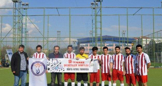 15 Temmuz şehitleri anısına futbol turnuvası
