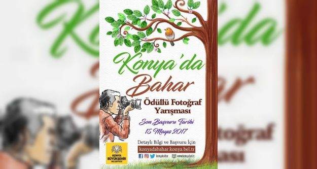 Büyükşehir'den 'Konya'da Bahar” isimli ödüllü fotoğraf yarışması
