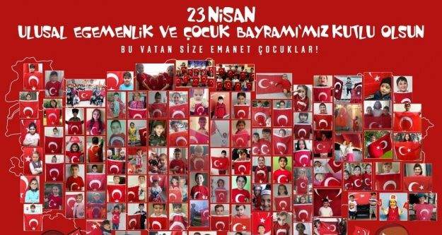 Çekmeköy'de anlamlı 23 Nisan