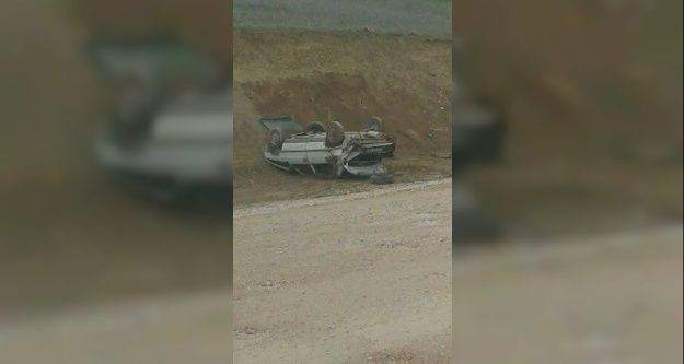 Gediz trafik kazası: 1 yaralı