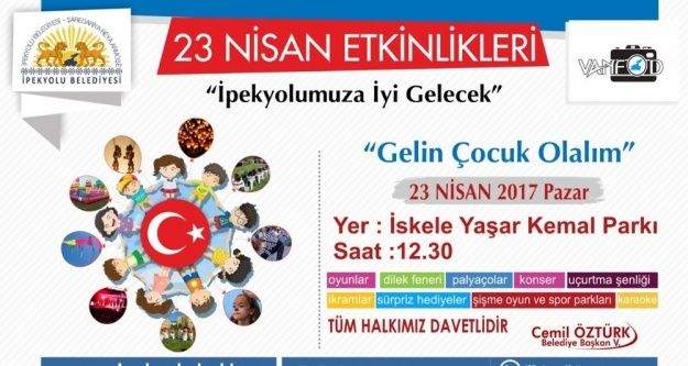 İpekyolu Belediyesinden 23 Nisan etkinliği