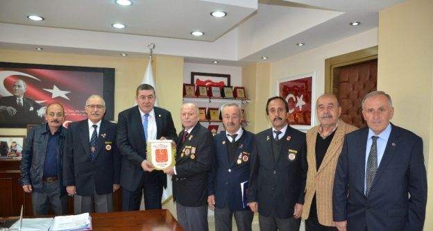 Muharip Gaziler Derneği'nden ziyaret