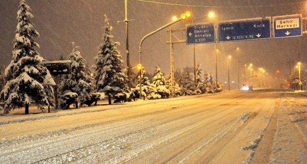 Uşak'a Meteorolojiden kar yağışı uyarısı