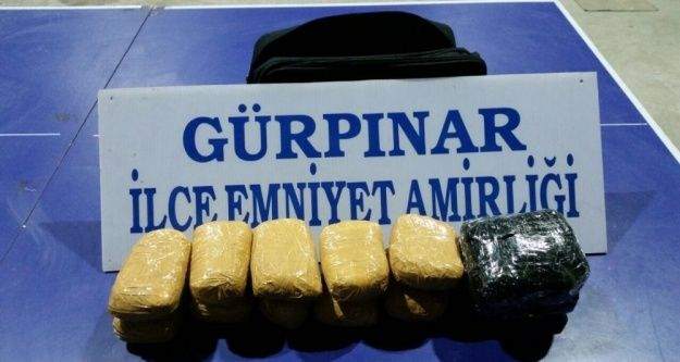 Van'da 7 kilo eroin ele geçirildi