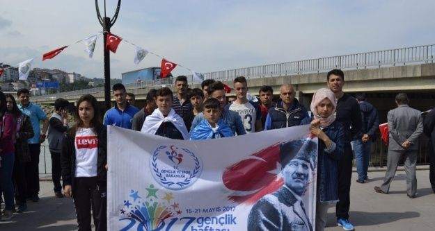 Alaplı'da 19 Mayıs törenle Kutlandı