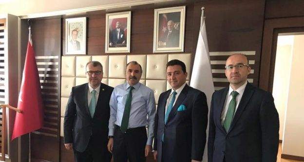 Başkan Bakıcı Ankara'da temaslarda bulundu