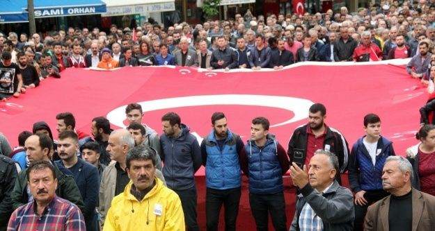 Giresunlu şehit son yolculuğuna uğurlandı