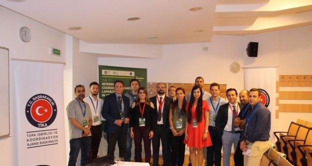 TİKA'dan Romanya'da laparoskopi kursu