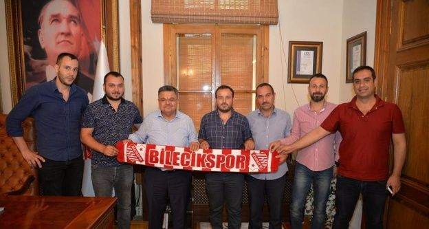 Bilecikspor'dan Başkan Yağcı'ya ziyaret