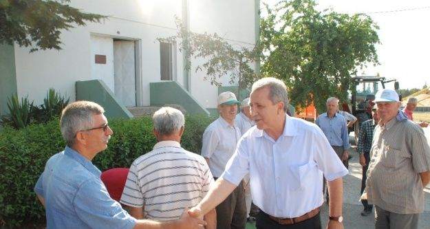 Tarım Bakanı Çelik'in danışmanı üreticiler ile görüştü