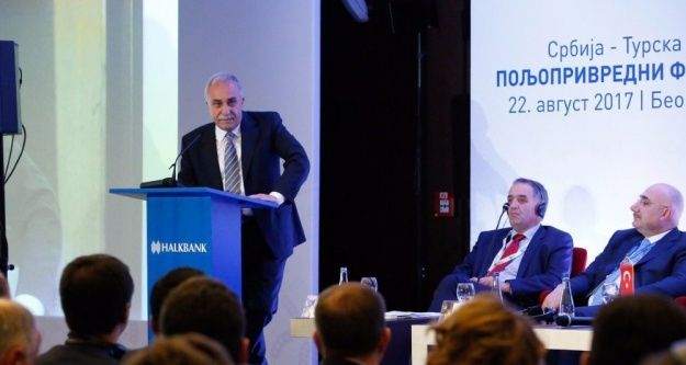 Bakan Fakıbaba, Türkiye-Sırbistan Tarım İş Forumu'nda
