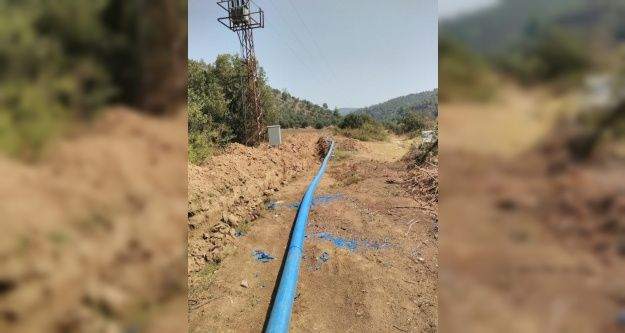 Gördes'te 612 dekar arazi sulanabilir hale geldi