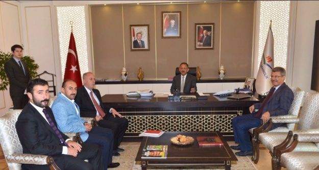 Hakkari'deki başkanlar, Ankara'da ziyaretlerde bulundu