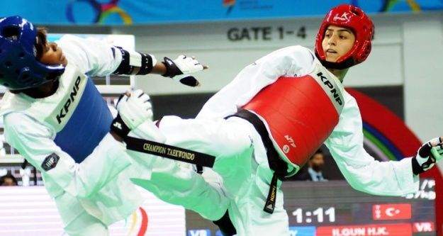 Hatice Kübra İlgün, taekwondo şampiyonu